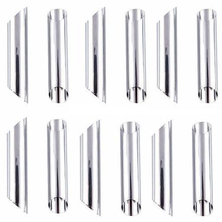 COMMERCIAL 5 in Tebery Stainless Steel Cannoli Tube Set 83346